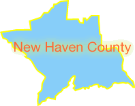 outline of New Haven County